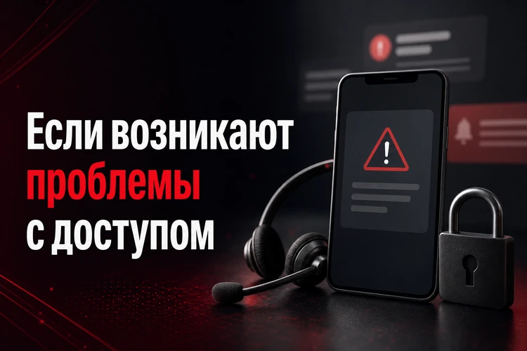Если возникают проблемы с доступом